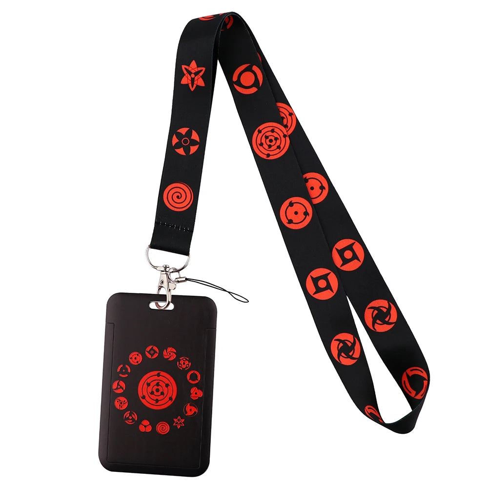 Chaveiro Cordões de Pescoço Com Card, Naruto