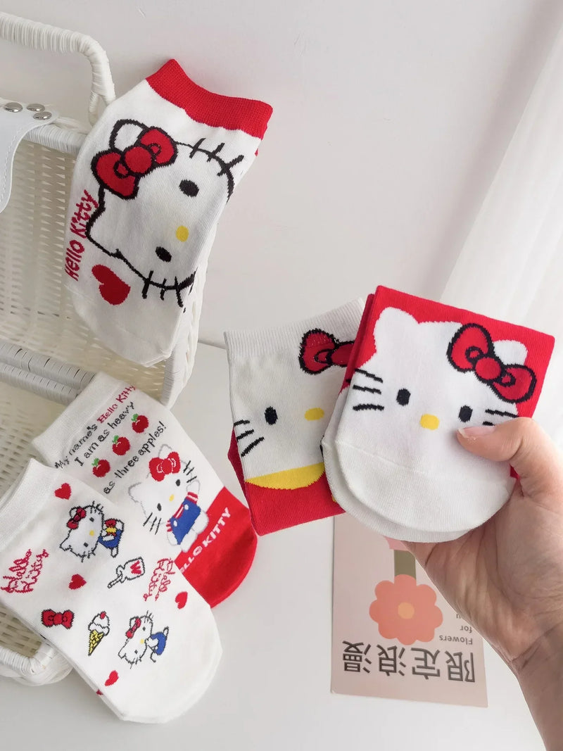 Meias Natalinas Hello Kitty