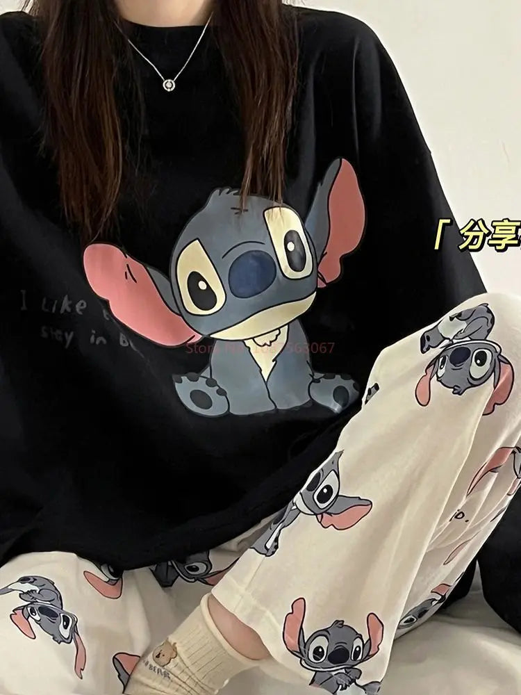 Pijama Disney Lilo & Stitch: Conjunto de Manga Longa e Calça