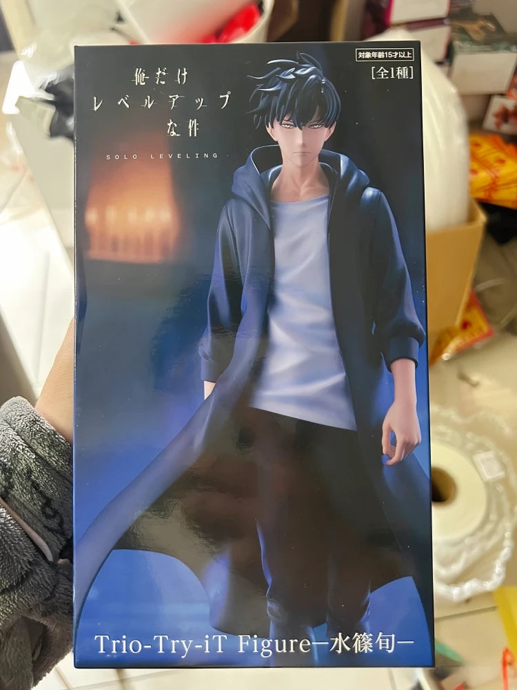 Boneco Jinwoo, Solo Leveling | Modelo Colecionável 21cm