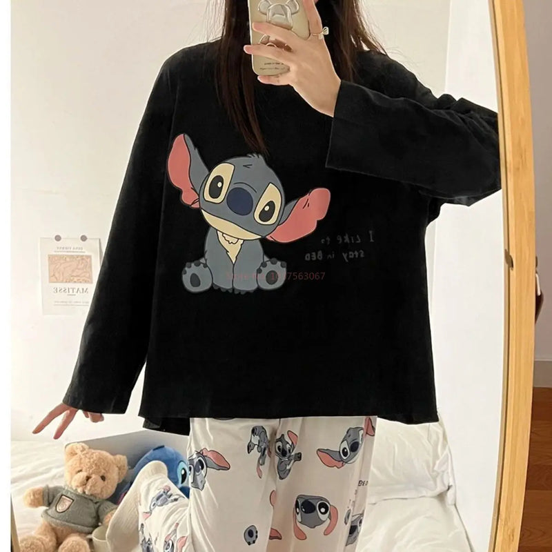 Pijama Disney Lilo & Stitch: Conjunto de Manga Longa e Calça