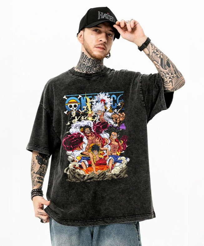 CAMISA “LUFFY TRANSFORMATIONS”