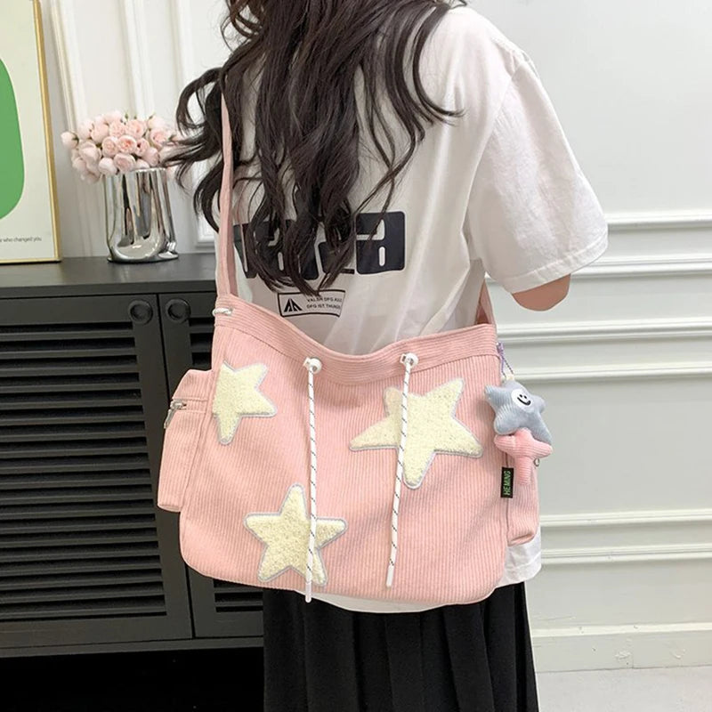 BOLSA COM ALÇA CASUAL - ESTRELAS