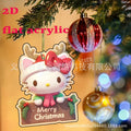 Decoração de Natal Sanrio: Pendentes Hello Kitty e Amigos