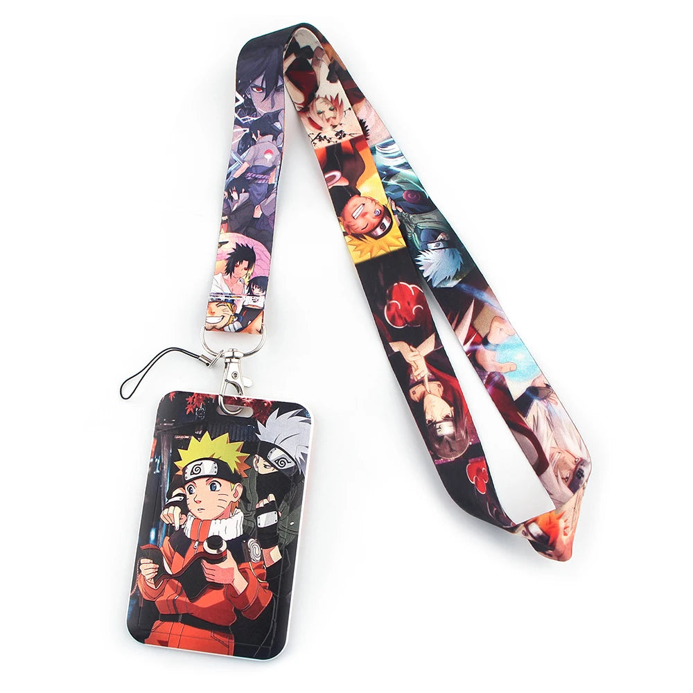 Chaveiro Cordões de Pescoço Com Card, Naruto