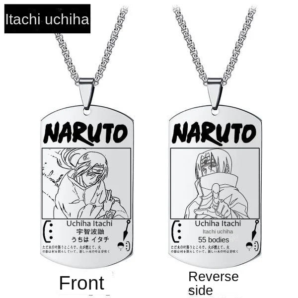 COLAR DOG TAG NARUTO UZUMAKI