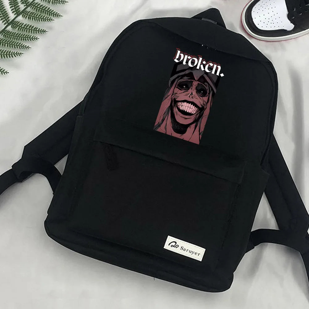 Mochila Solo Leveling Estátua de Deus