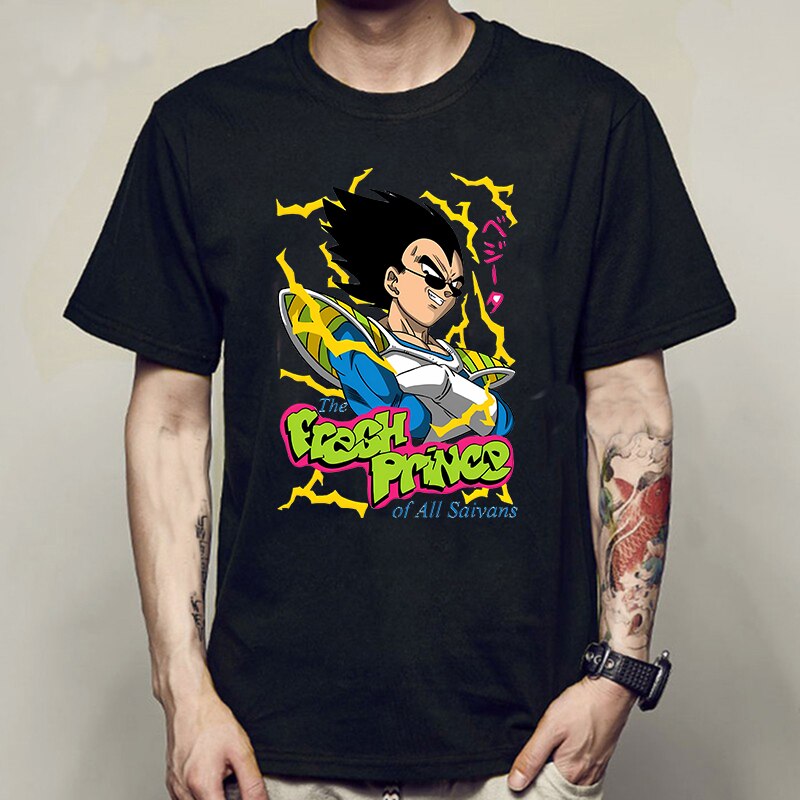 CAMISETAS - DRAGON BALL MANGA CURTA