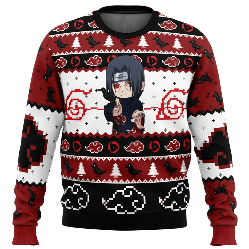 Suéter Ninja Akatsuki, Edição Natal Itachi