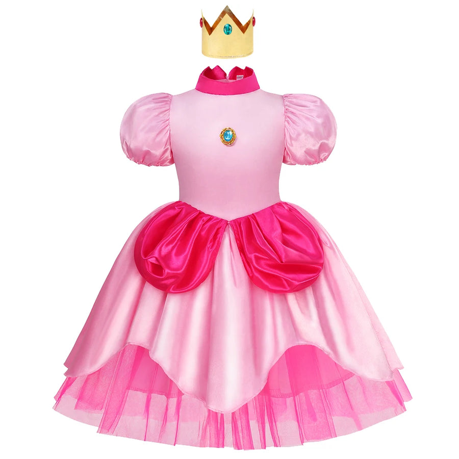 FANTASIA INFANTIL PRINCESA PEACH, MÁRIO