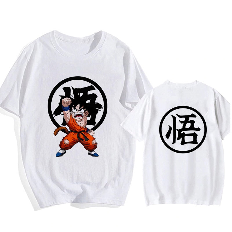 CAMISETAS - DRAGON BALL MANGA CURTA