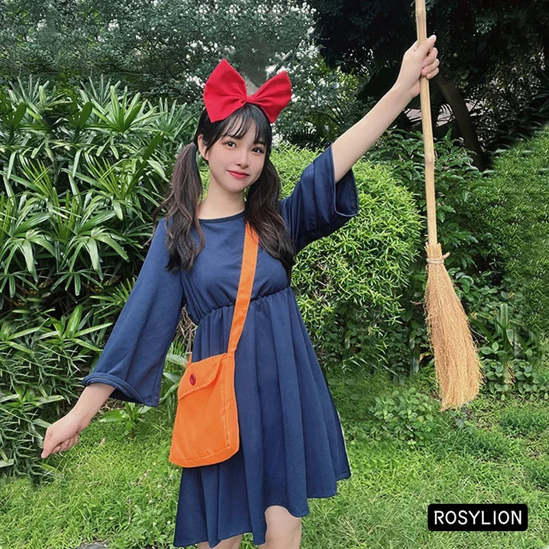 Fantasia Cosplay Adulto O Serviço de Entregas da Kiki