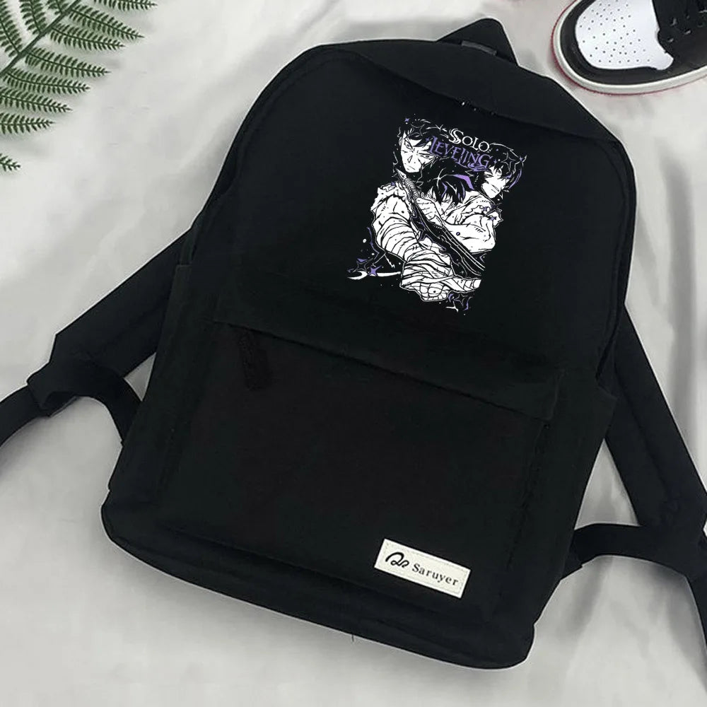 Mochila Solo Leveling Estátua de Deus