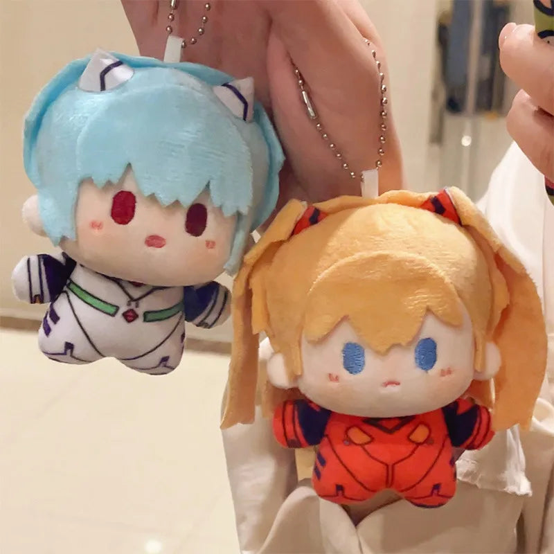 Pelúcia Chaveiro Ayanami & Asuka