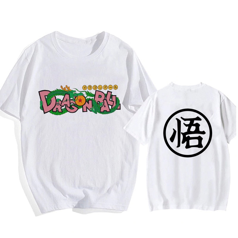 CAMISETAS - DRAGON BALL MANGA CURTA