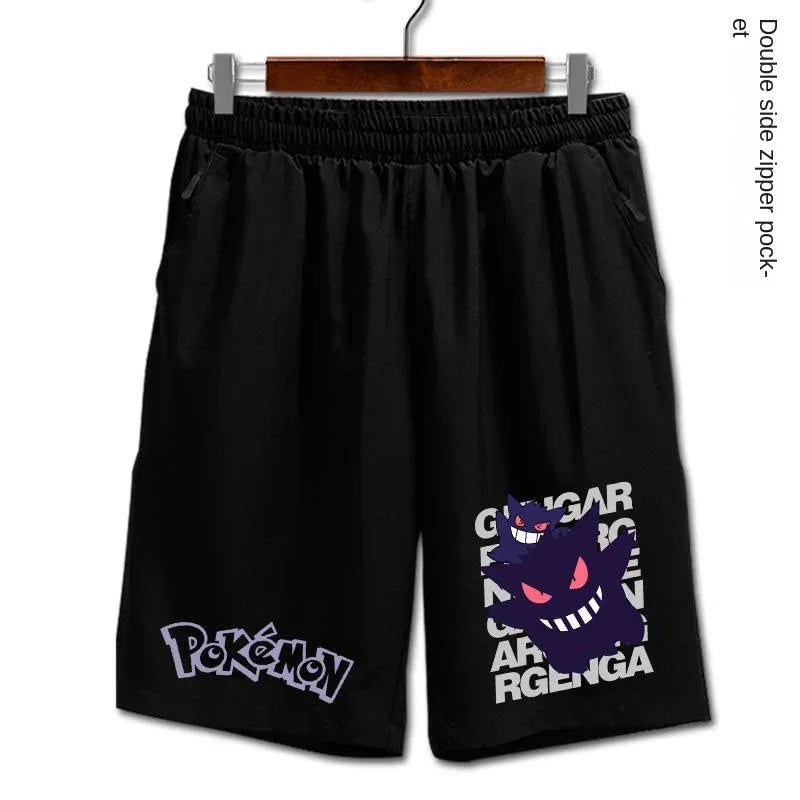 Bermuda Infantil Pokémon Gengar Black