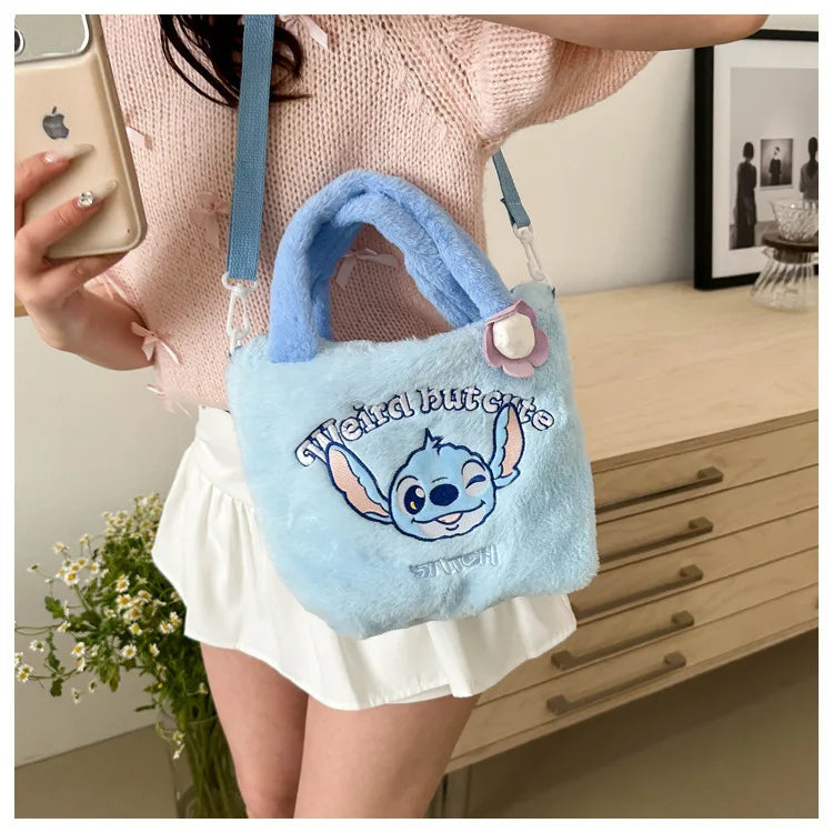 Bolsa Transversal Stitch Kawaii Casual e Charmosa