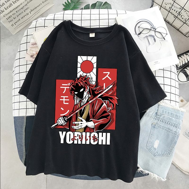 Camisa Exclusiva Yoriichi Tsugikuni Mangá