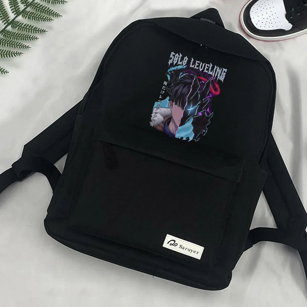 Mochila Solo Leveling Estátua de Deus