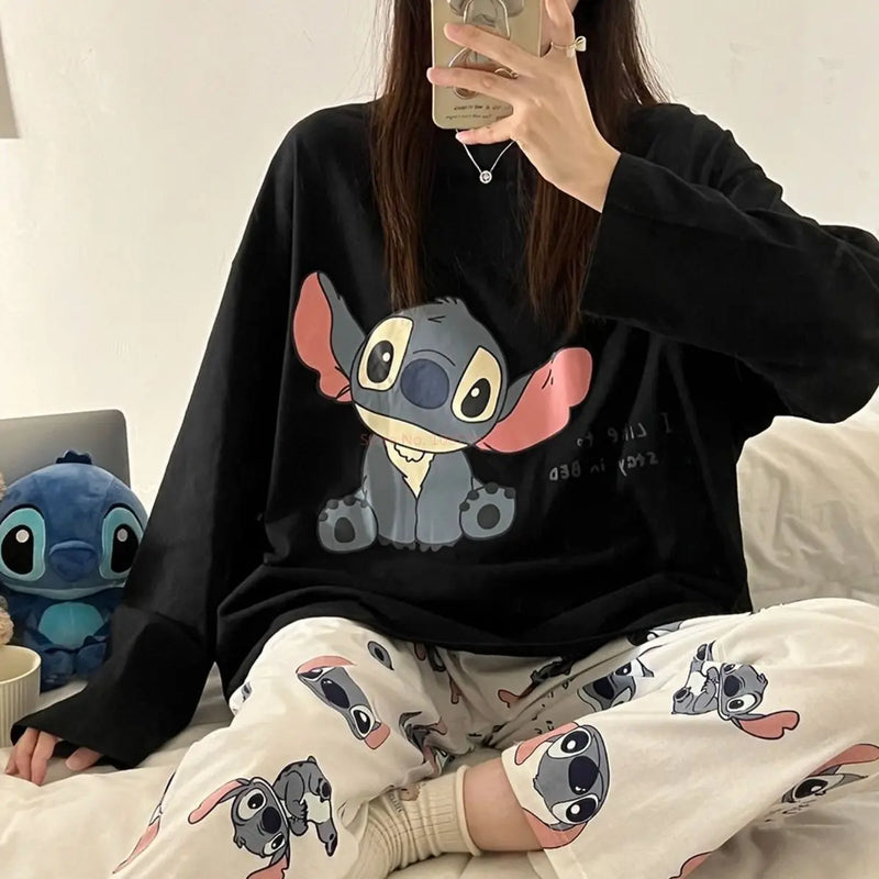 Pijama Disney Lilo & Stitch: Conjunto de Manga Longa e Calça