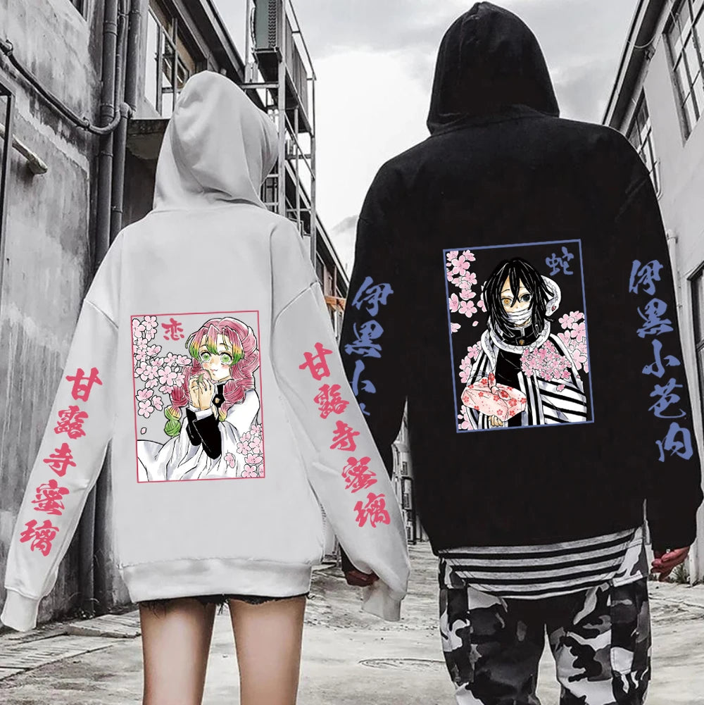 Moletom Obanai & Mitsuri, Modelo Casal