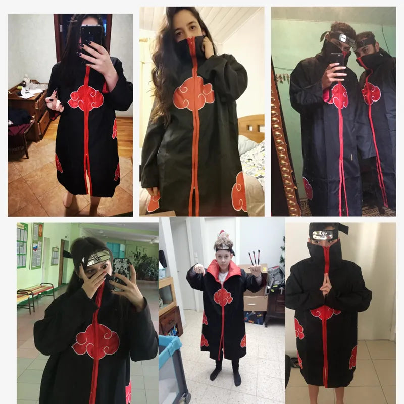 FANTSIA COSPLAY ADULTO MANTO AKATSUKI