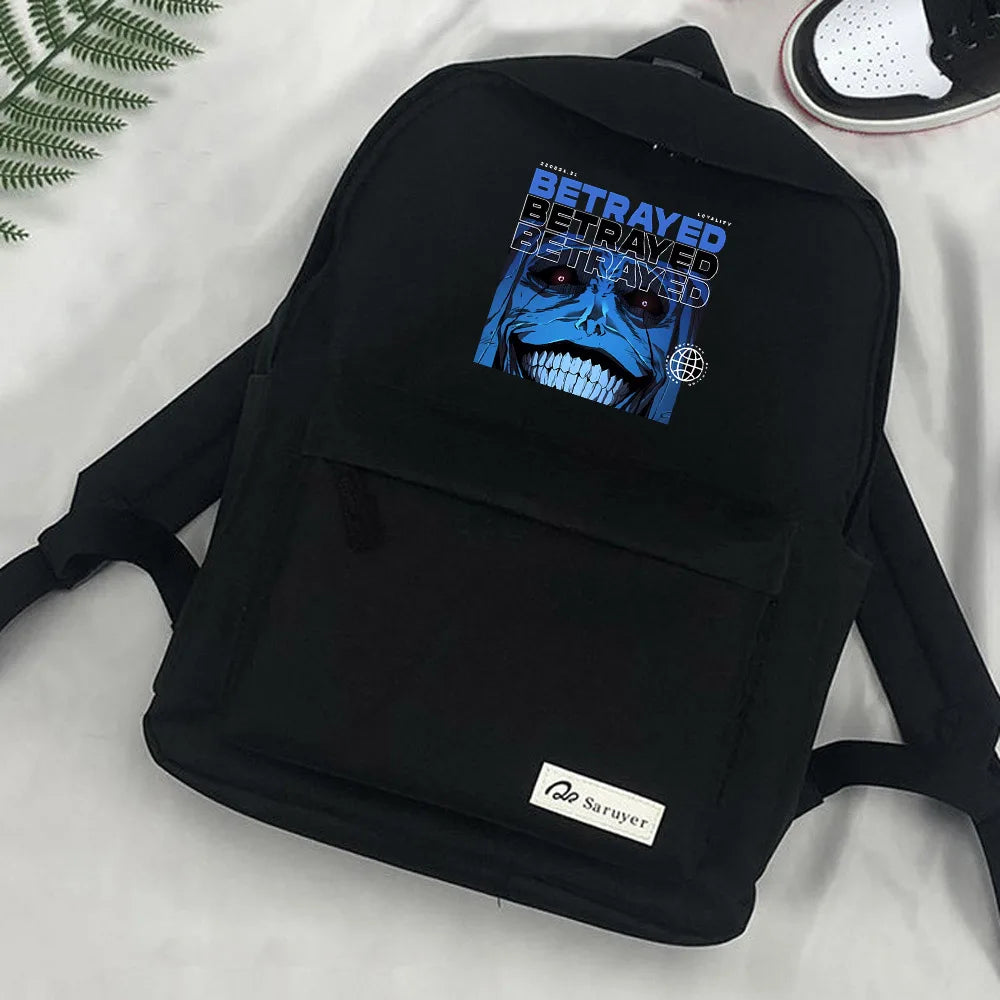 Mochila Solo Leveling Estátua de Deus