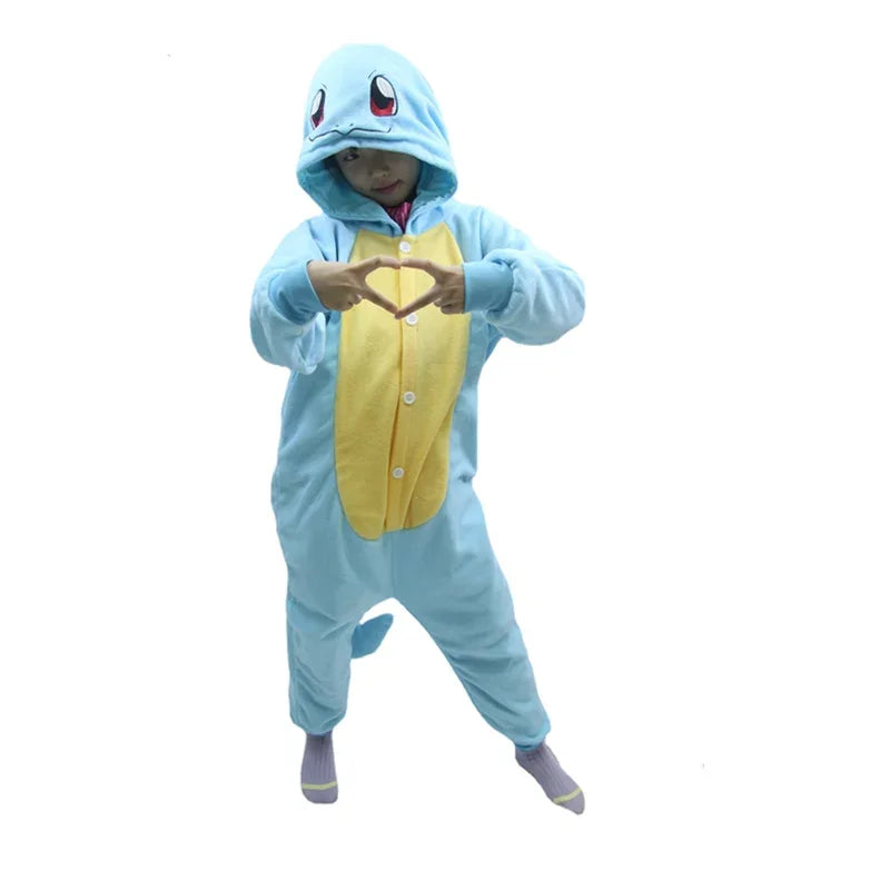 Pijamas Cosplay Infantil Pokemón Kigurumi