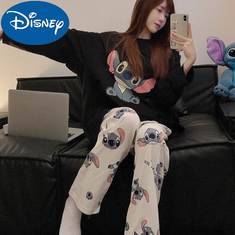 Pijama Disney Lilo & Stitch: Conjunto de Manga Longa e Calça