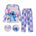 Pijama Infantil Stitch & Angel, Conjunto Kawaii