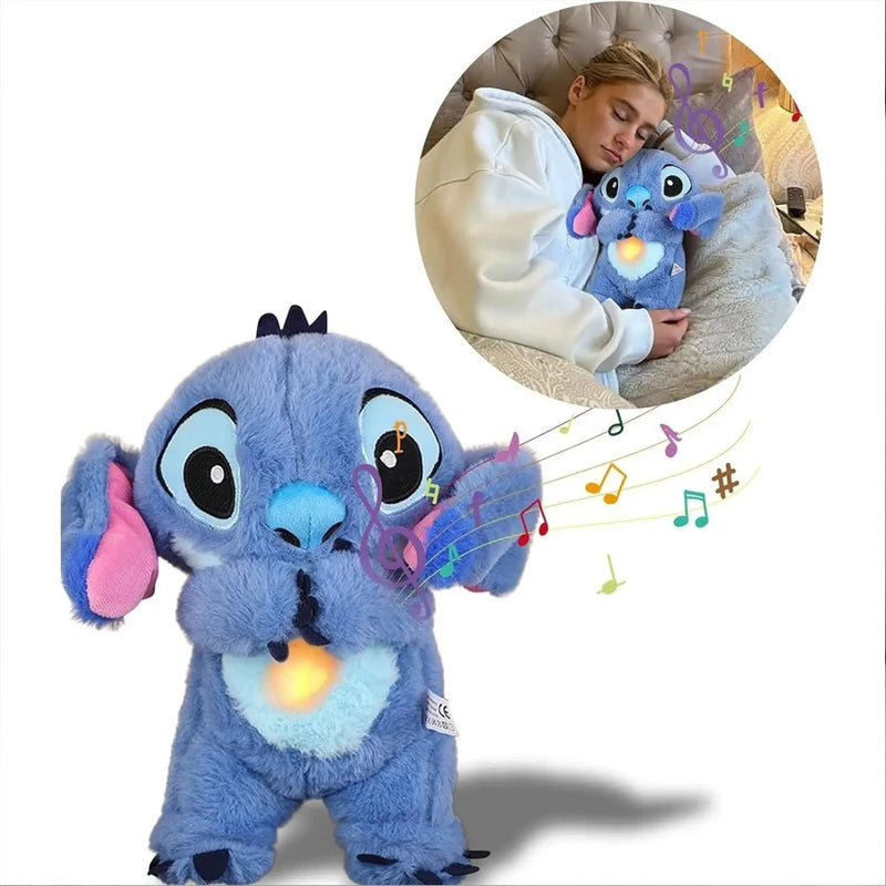 Stitch Soninho: Pelúcia Musical Kawaii