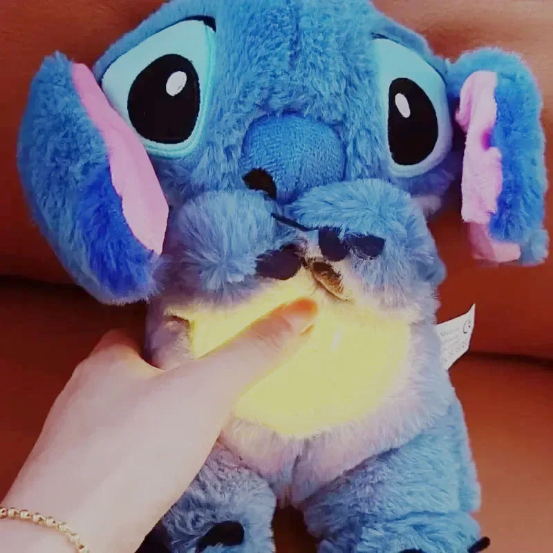 Stitch Pelúcia Relaxante: Stitch com Música e Luz