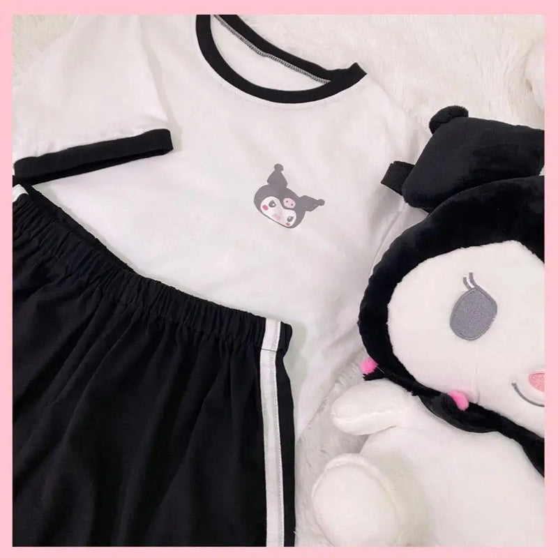 Conjunto Esportivo Cinnamoroll Verão Duas Peças