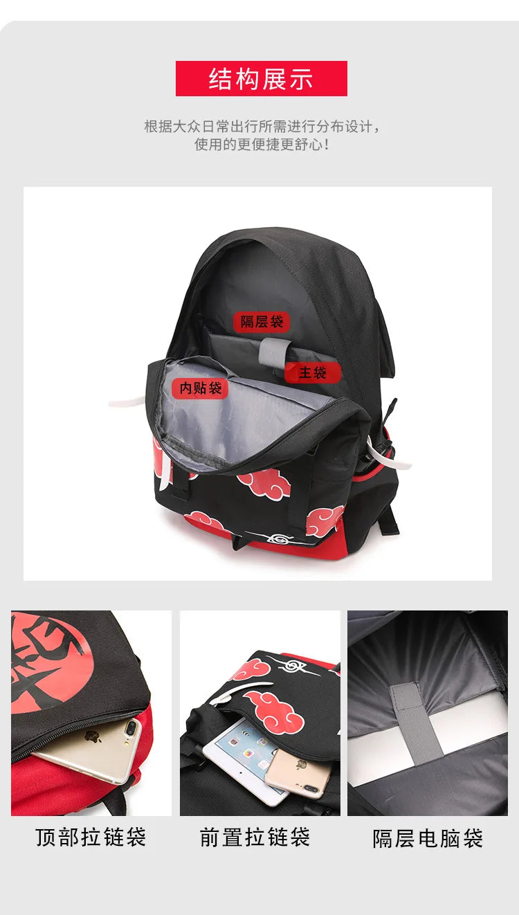 Mochila Naruto Shippuden: Shinobi Spirit