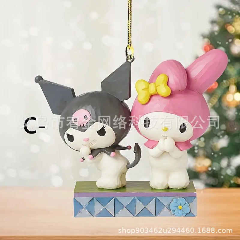 Decoração de Natal Sanrio: Pendentes Hello Kitty e Amigos