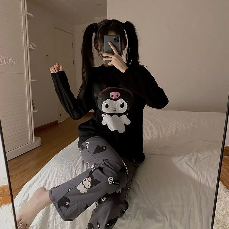 PIJAMA KUROMI TREVOSO, MANGAS LONGAS