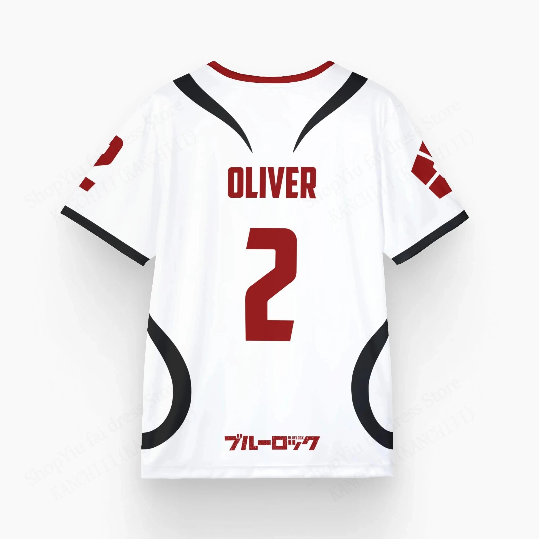 Camiseta Adulto e Infantil Blue Lock Sae Itoshi - Seleção Japonesa U-20
