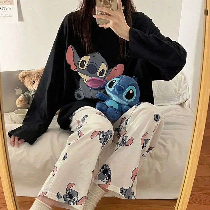 Pijama Disney Lilo & Stitch: Conjunto de Manga Longa e Calça