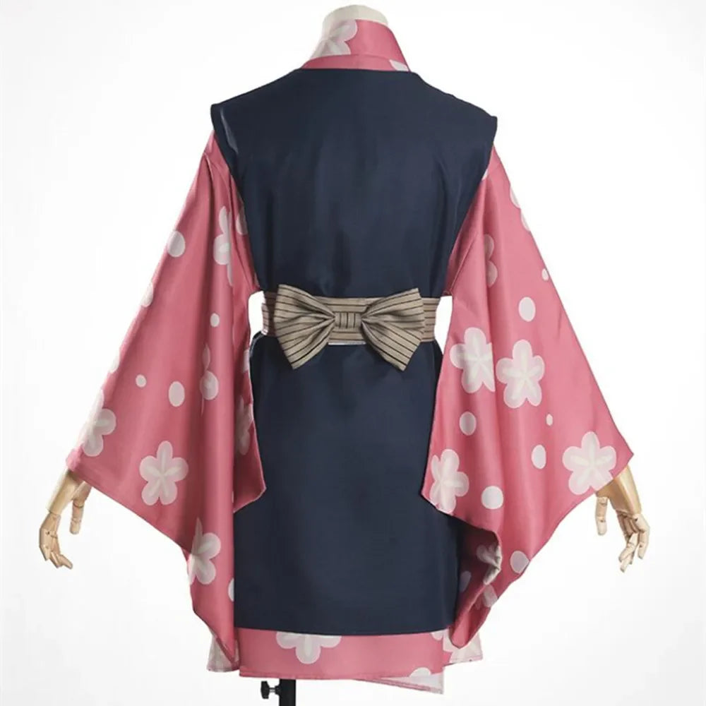 Fantasia Cosplay Adulto e Infantil Makomo, Demon Slayer
