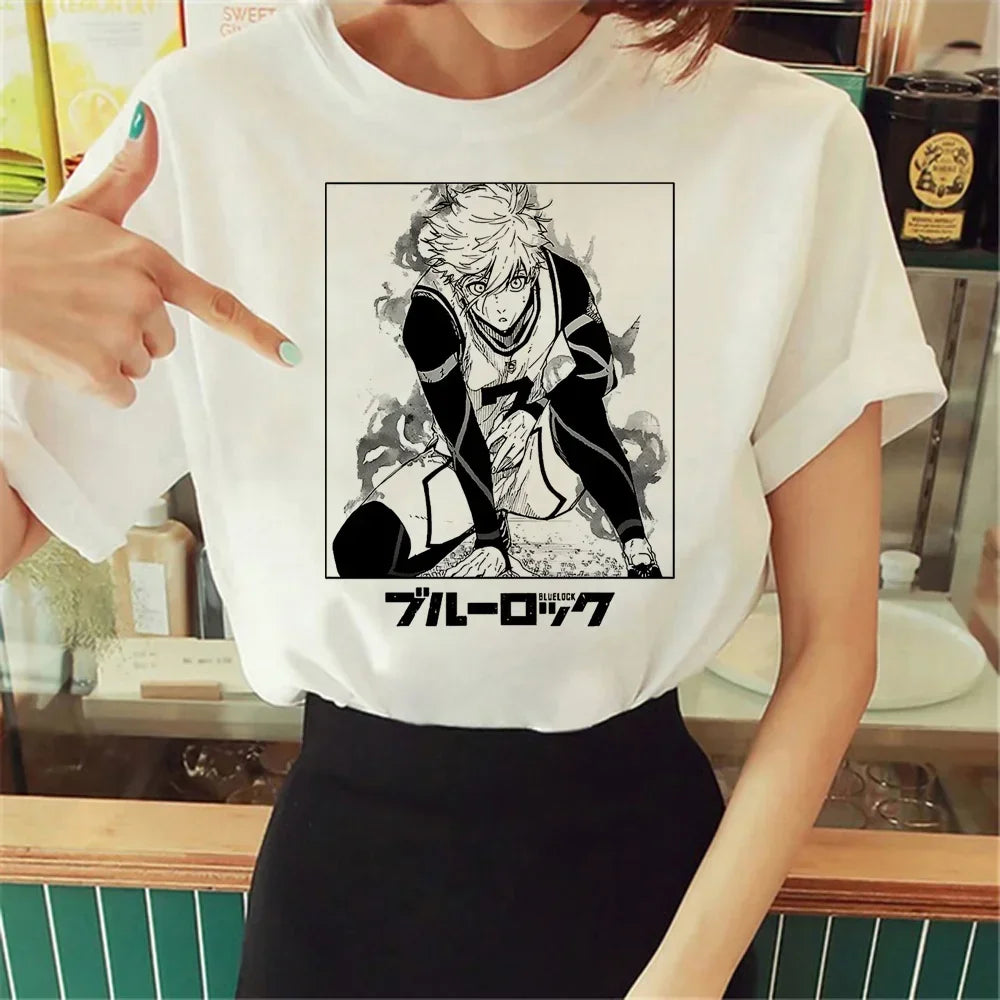 Blusa Blue Lock Nagi, Gelo nos Olhos