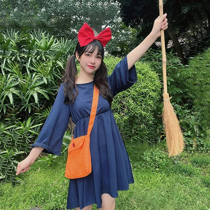 Fantasia Cosplay Adulto O Serviço de Entregas da Kiki