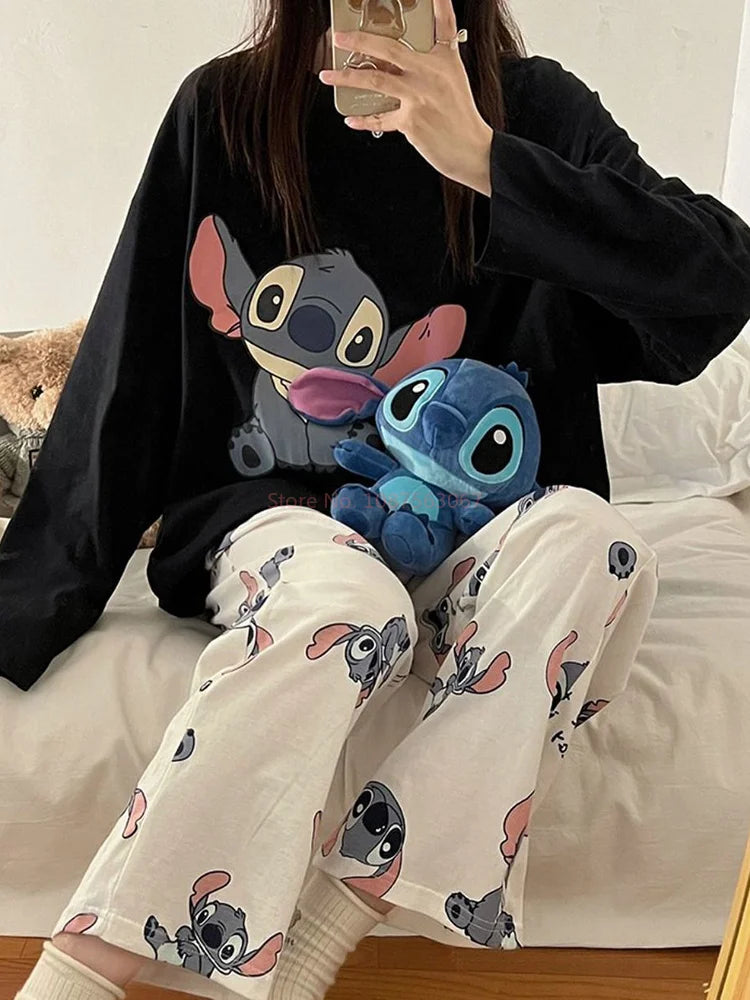 Pijama Disney Lilo & Stitch: Conjunto de Manga Longa e Calça