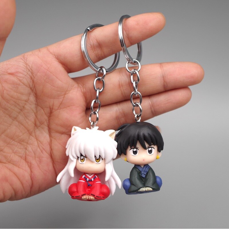 Mini Chibbi Inuyasha, 4 peças