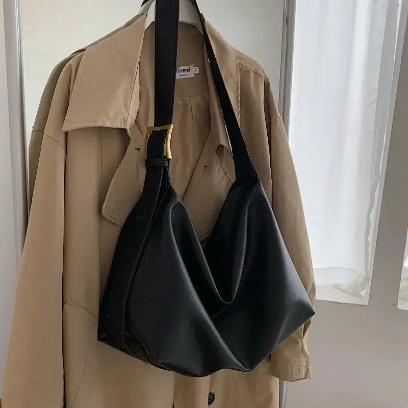 BOLSA DE OMBRO VINTAGE COURO