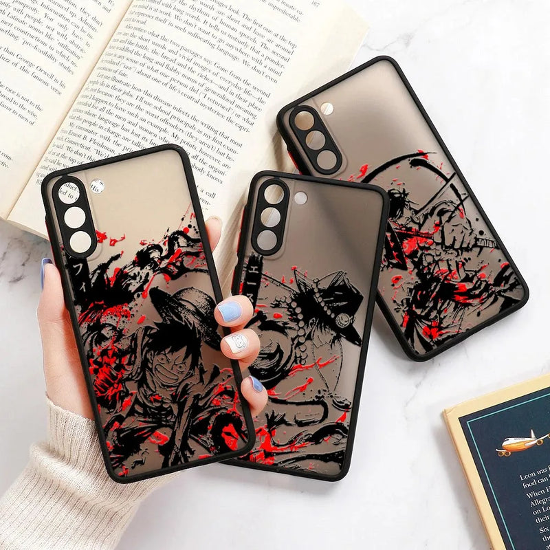 CAPINHAS PARA CELULAR SAMSUNG (ONE PIECE)