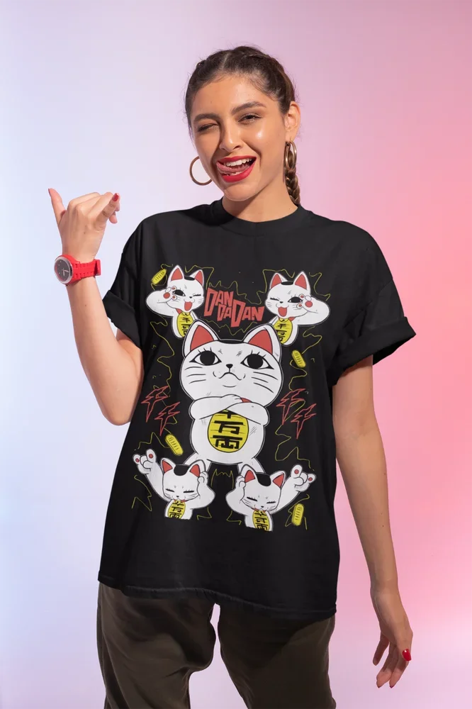 Camisa Dandadan Turbo Cat Tee