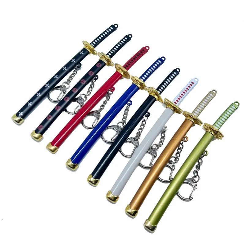 Chaveiro Mini Espadas One Piece 15cm