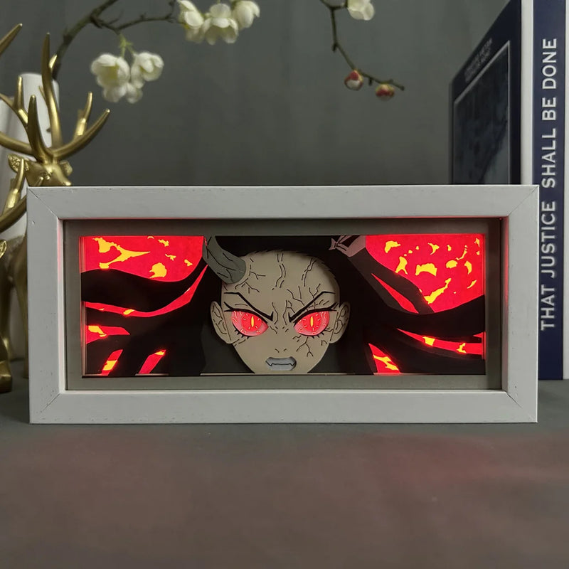 QUADRO LUMINOSO NEZUKO, DEMON SLAYER