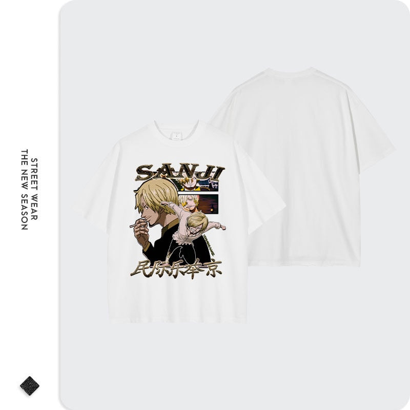 Camisa Sanji Vinsmoke x Boa Hancock