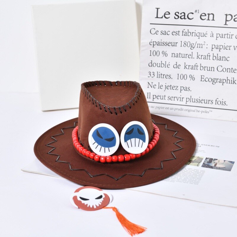 Chapéu Ace One Piece Cowboy